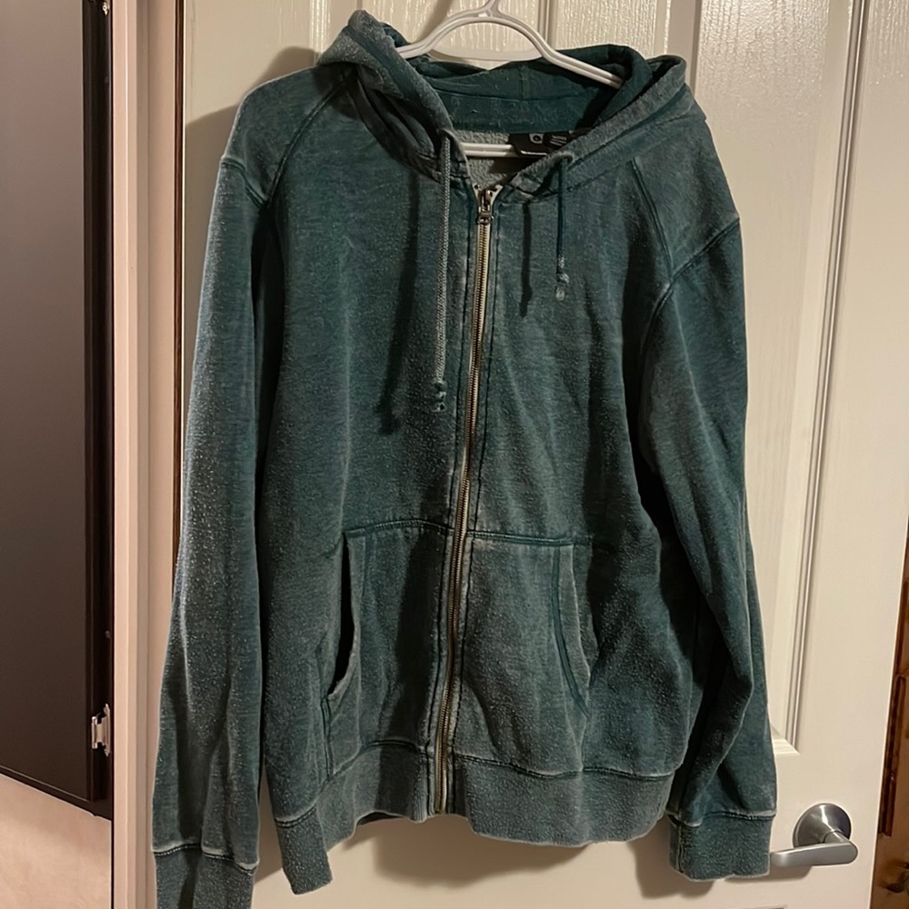Distressed Bench Full Zip